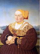 Portrait of Anne von Glauburg, born Knoblauch